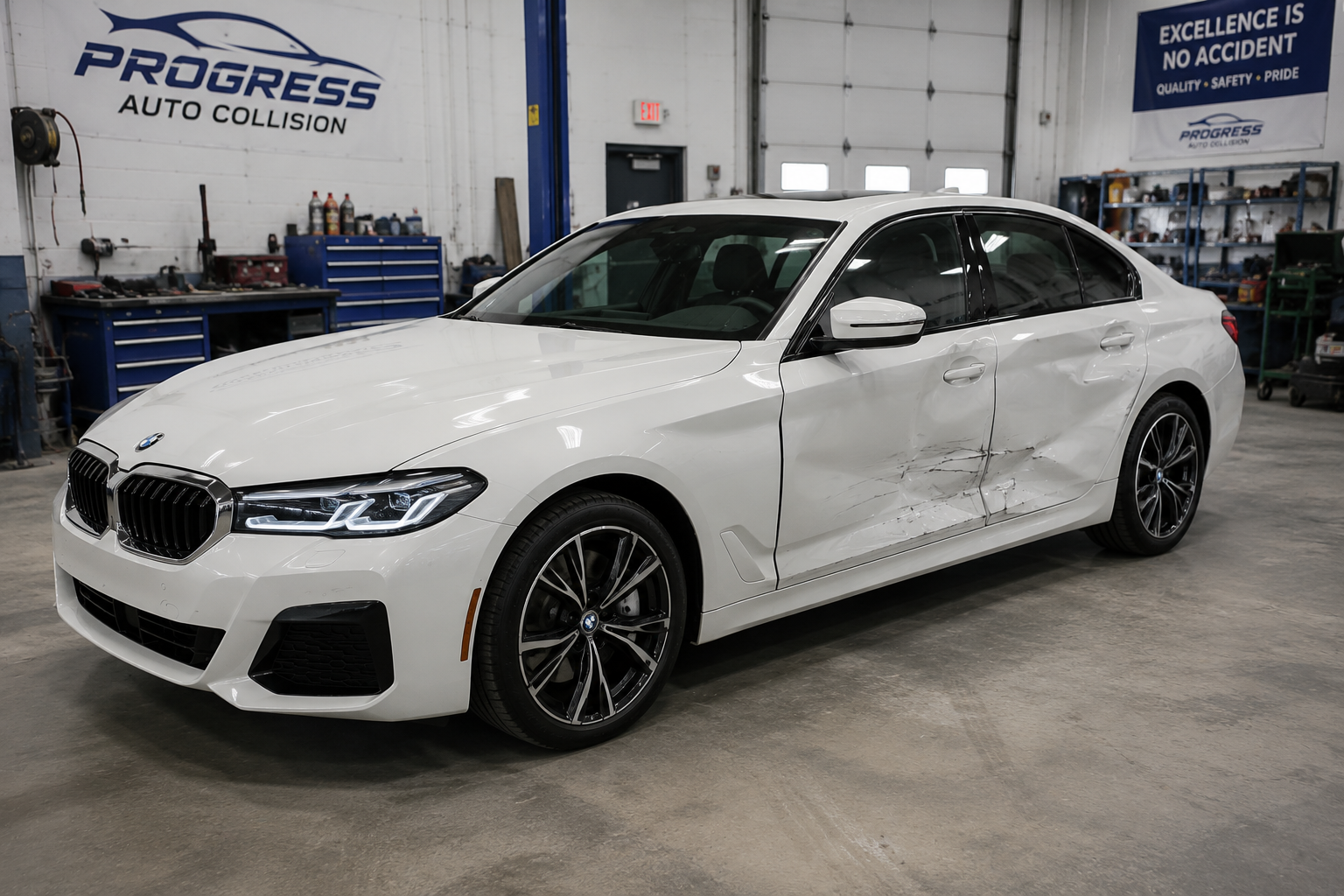 Progress Auto Collision work photo